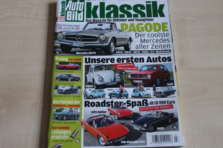 Deckblatt Auto Bild Klassik (07/2013)